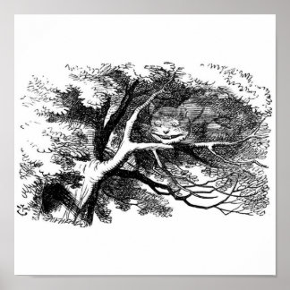 Póster El gato del cheshire