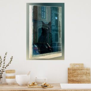 Póster El gato en la ventana
