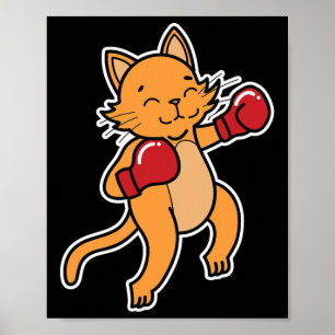 Póster El gato hace el boxeo 1