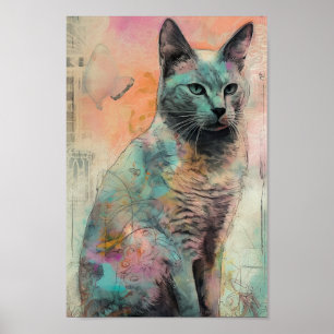Póster El gato lindo