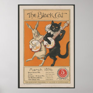 Póster El gato negro