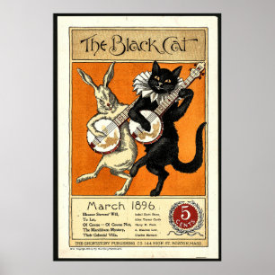 Póster El gato negro