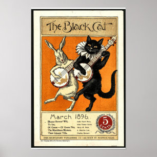 Póster El gato negro
