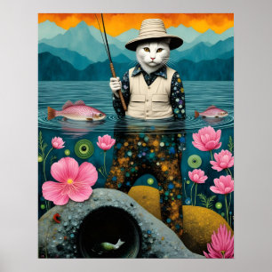 Póster El gato pesquero