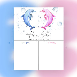 Póster El género de los delfines revela la gráfica