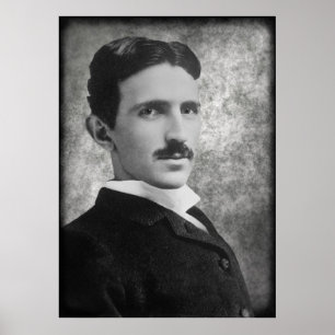 PÓSTER EL GENIO NIKOLA TESLA