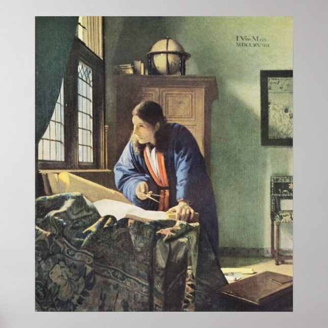 Póster El geógrafo (Frente)