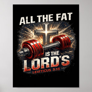 Póster El gimnasio de los señores de la grasa Christian W
