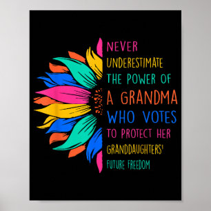 Póster El girasol nunca subestima el poder de la abuela