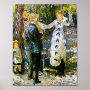 Póster El giro de Pierre-Auguste Renoir