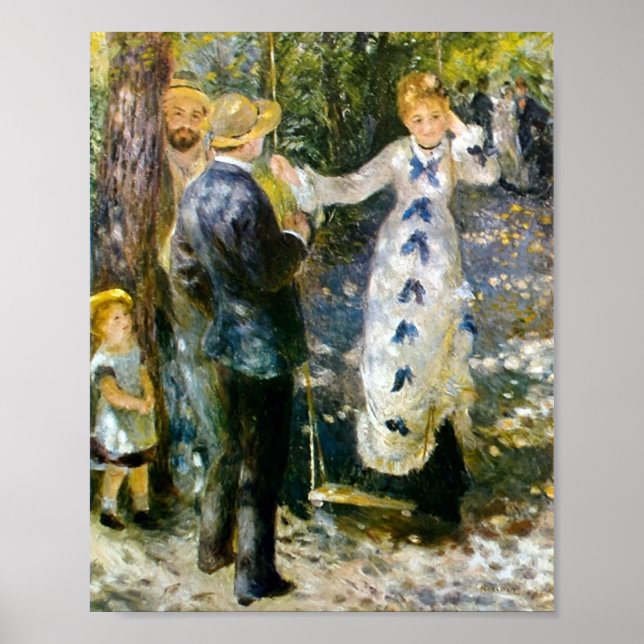 Póster El giro de Pierre-Auguste Renoir (Frente)