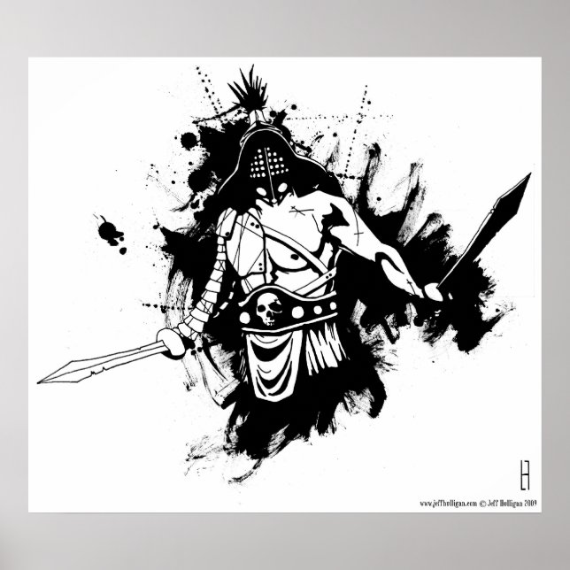 Póster El gladiador (Frente)