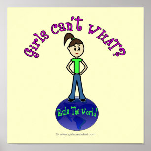 Póster El gobierno ligero, el Chica mundial