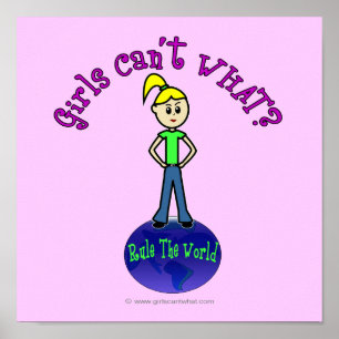 Póster El gobierno rubio del mundo