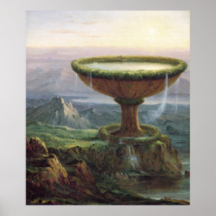 Póster El goblet del Titan - Thomas Cole