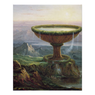 Póster El goblet del Titan - Thomas Cole
