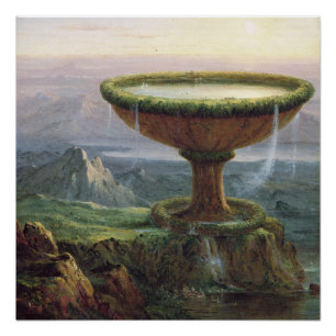 Póster El goblet del Titan - Thomas Cole