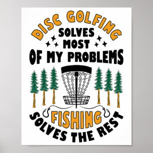 Póster El Golfismo En Disco Resuelve La Mayoría De Mis Pr