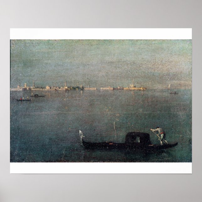 Póster El Gondola en la laguna (Frente)