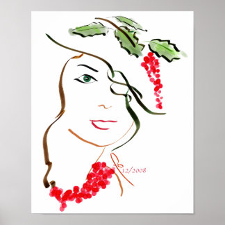 Póster El Gorra Holly