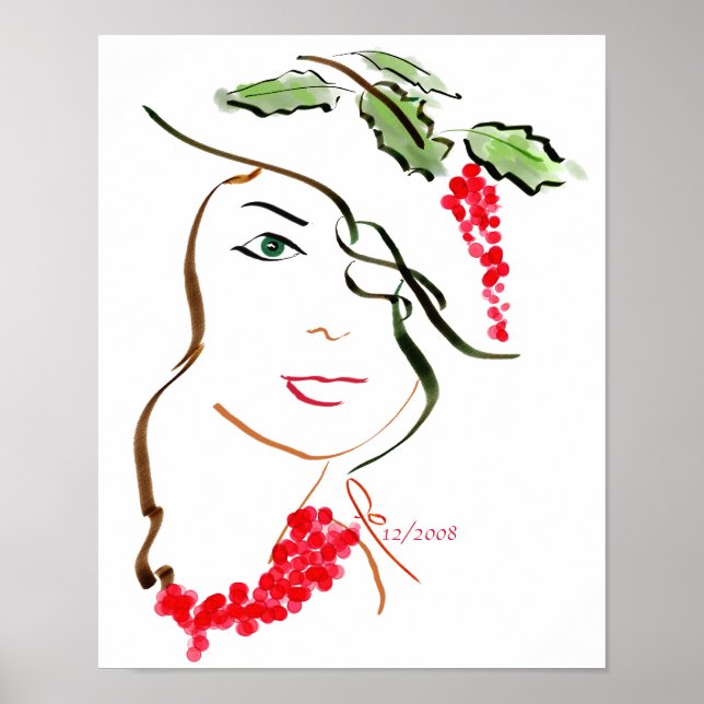 Póster El Gorra Holly (Frente)