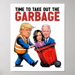 Póster El gracioso megapresidente Trump 2024 es tiempo de