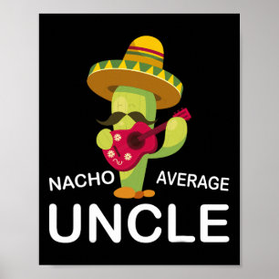 Póster El gracioso tío Chiste Humor Gracioso Nacho Promed