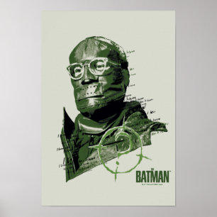 Póster El gráfico de caracteres Riddler