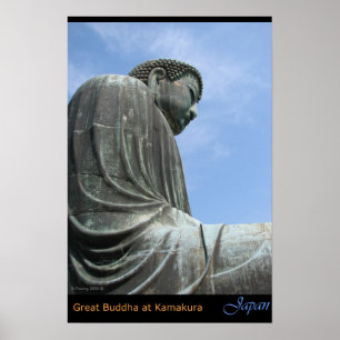 Póster El Gran Buda en Kamakura