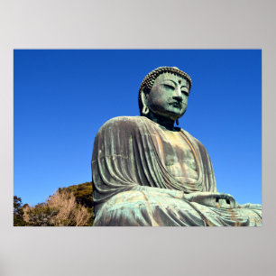 Póster El Gran Buda: Kamakura, Japón