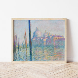 Póster El Gran Canal   Claude Monet