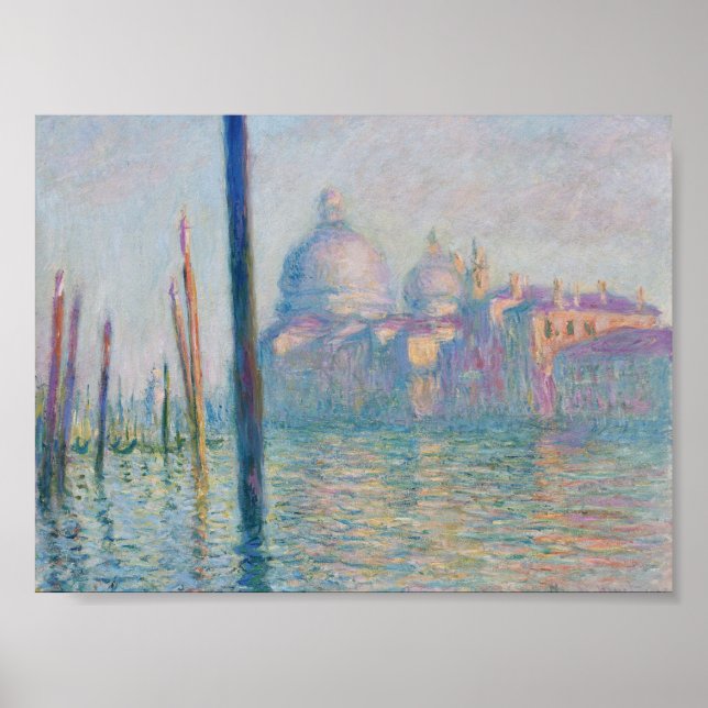 Póster El Gran Canal de Monet (Frente)