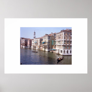 Póster El Gran Canal - Venecia, Italia