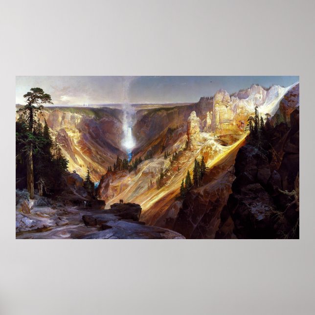 Póster El Gran Cañón de la Yellowstone (Frente)