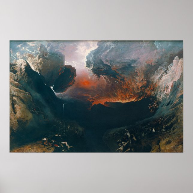 Póster El Gran Día De Su Ira (Frente)