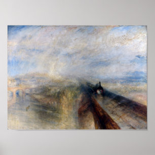 Póster El Gran Ferrocarril Occidental, William Turner, 18