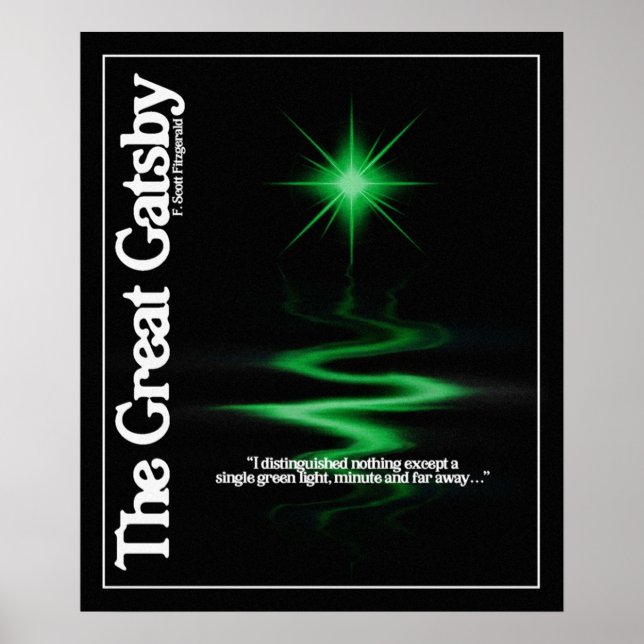 Póster El Gran Gatsby (Frente)