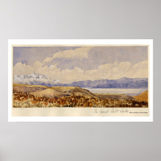 Póster El gran lago salado, Utah