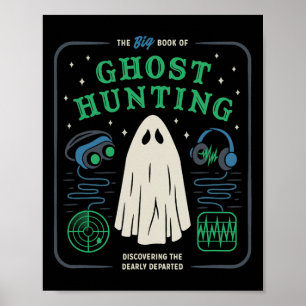 Póster El Gran Libro De La Caza Fantasma De Halloween