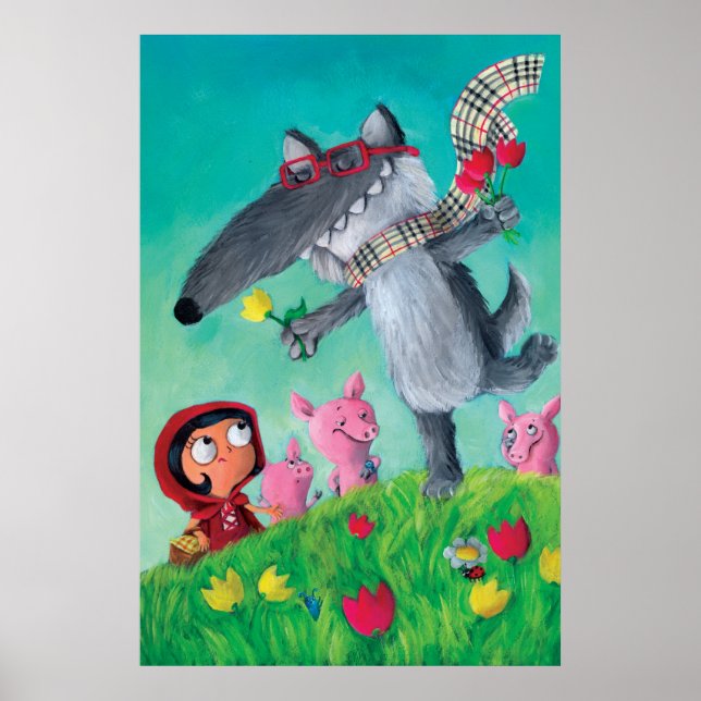 Póster El gran lobo malo (Frente)