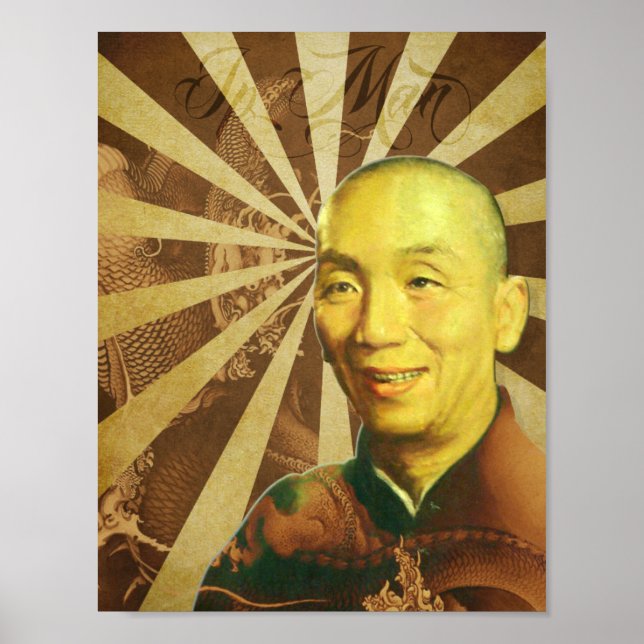 Póster El Gran Maestro "Ip Man" Wing Chun - Kung Fu (Frente)