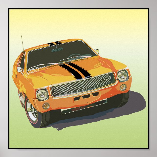 Póster El gran mal Naranja (Frente)