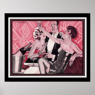 Póster El Gran Palacio de Montmarte, 1926 Art Deco