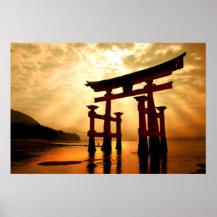 Póster El gran portal de Miyajima