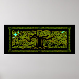 Póster El gran Poster de árboles