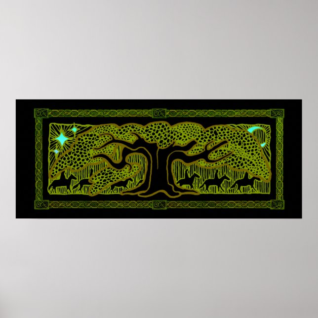 Póster El gran Poster de árboles (Frente)