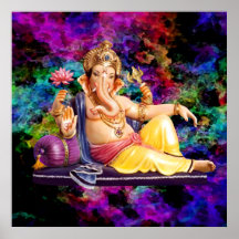 El gran Poster de Ganesh Ganapati