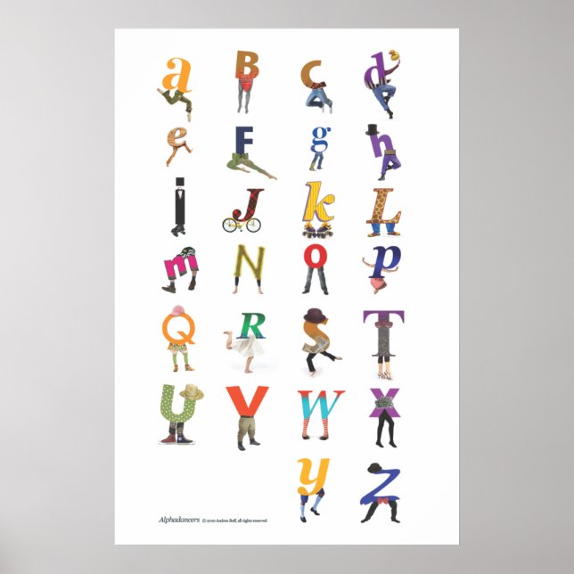 Póster El gran Poster de la Alphadance (Frente)