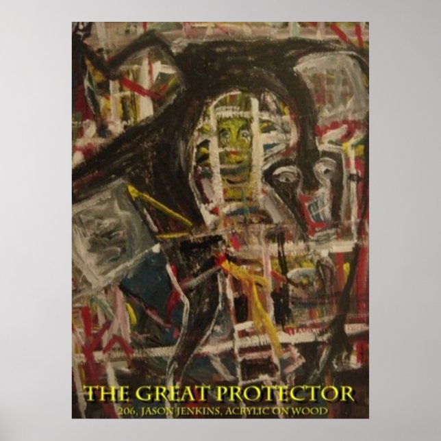 PÓSTER EL GRAN PROTECTOR (Frente)