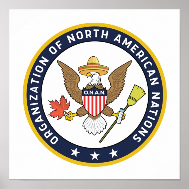 Póster El Gran Sello de O.N.A.N. - Jest infinito (Frente)